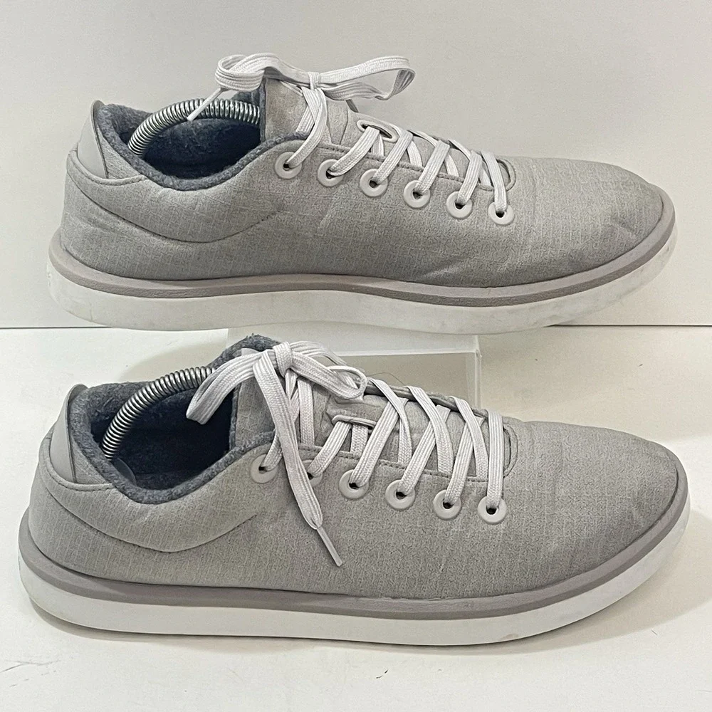 Allbirds Wool Piper Woven Shoes Men's US‎ Size 11 Pewter Gray